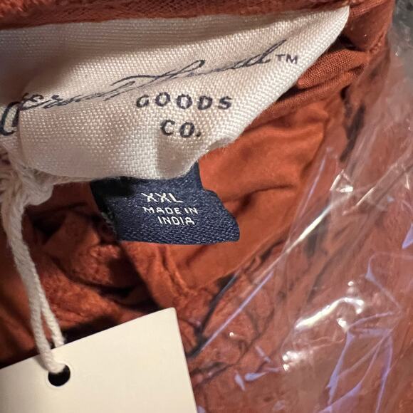 Universal Thread Women's Rust Short Sleeve Eyelet Dress - Size XXL - NWT - Picture 2 of 9